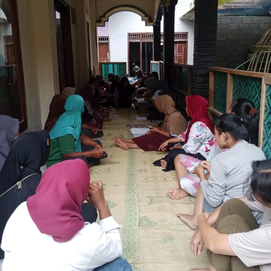 Arisan Dasawisma RT.063 Selo Timur, Pengurus Himbau Warga Persiapkan Kirab Budaya
